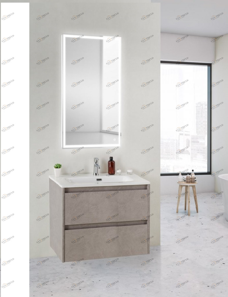 Мебель для ванной комнаты BelBagno KRAFT 39-500 Pietra Grigio 