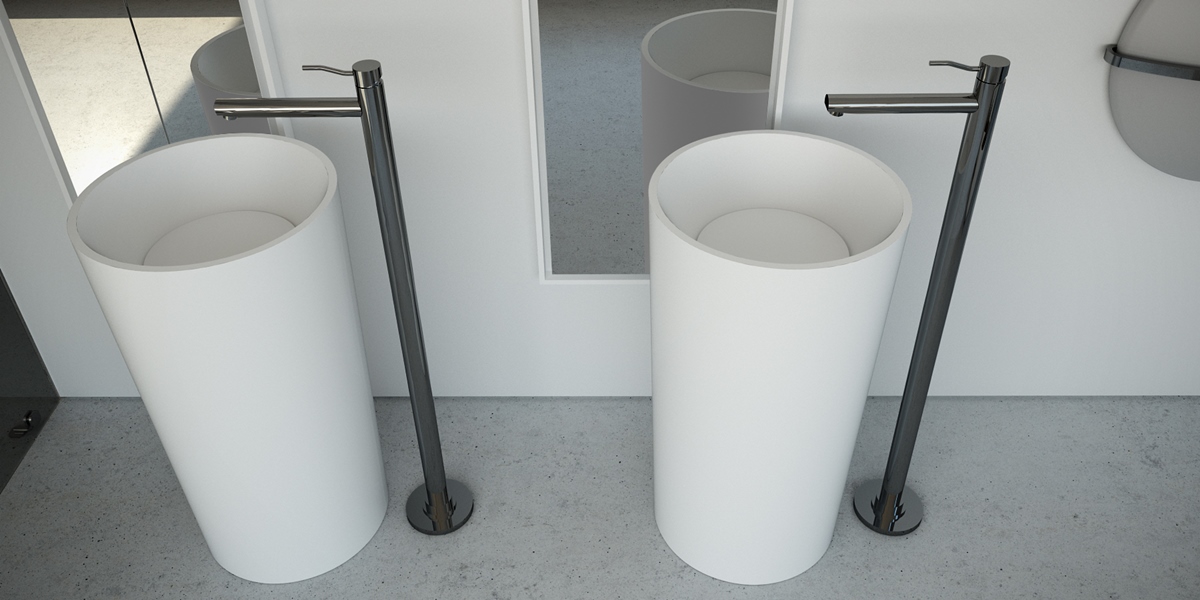 DMN0505 Накладная раковина на столешницу  круглая Dimasi  - Вид №3