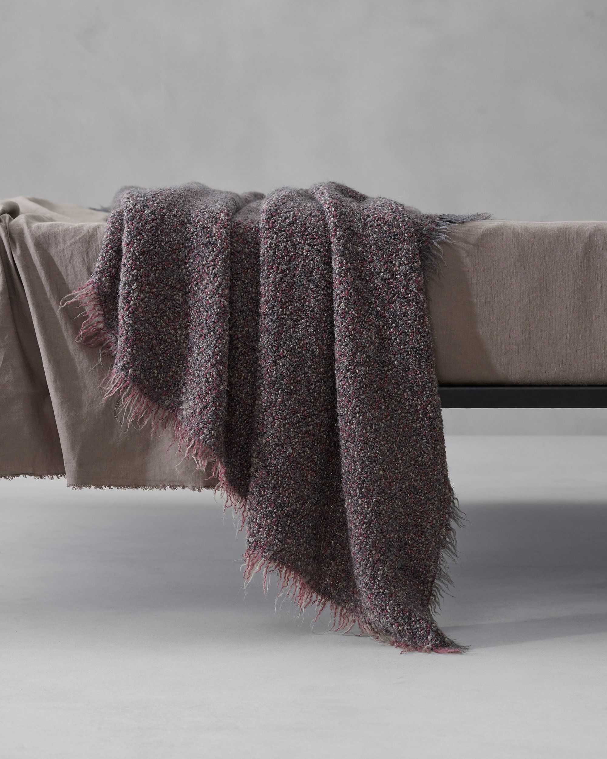 Plaid in alpaca Society Limonta мульти ARCH-00015420 - Вид №4