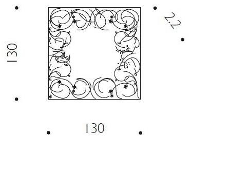 Driade Квадратное зеркало sun-id-1450944 - Вид №3