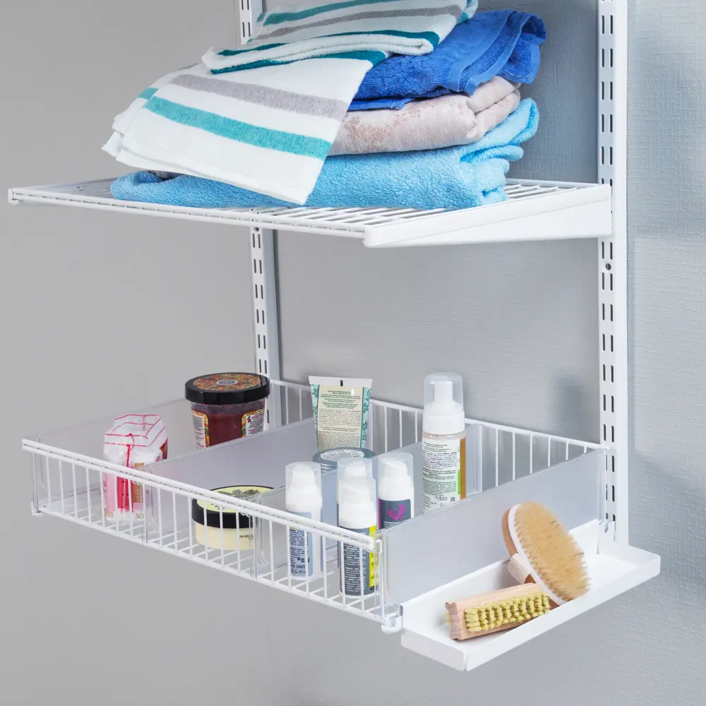 Проволочная полка-корзина НСХ для систем хранения 55.3×37.9 см 81961396 STLM-0015535 - Вид №4