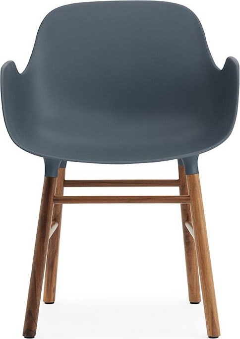 602771 Кресло Walnut Blue Normann Copenhagen Form - Вид №1