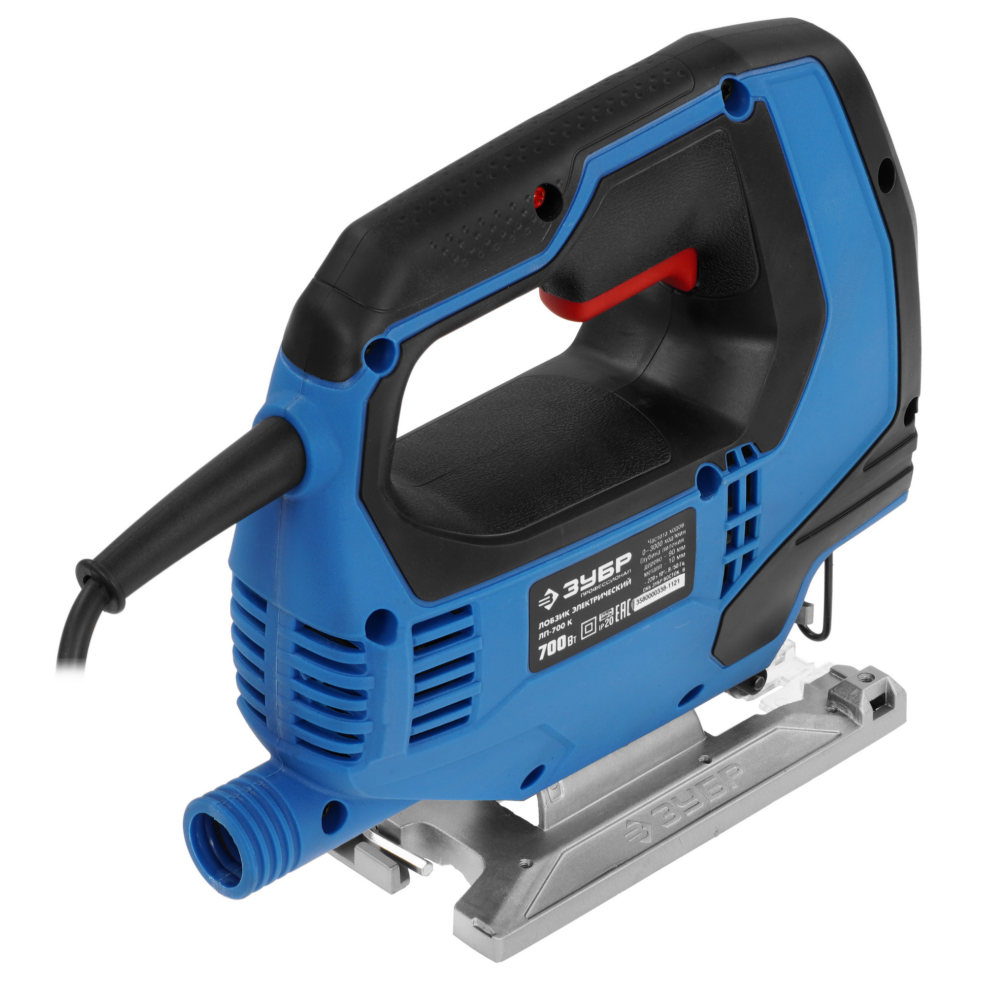 Электрический лобзик Зубр ЛП-700К 9963632 STDN-0006622 - Вид №1