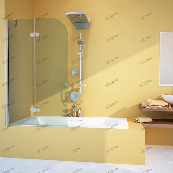 60X150GV102A Душевое ограждения на борт вынны GUTEWETTER Германия LUX