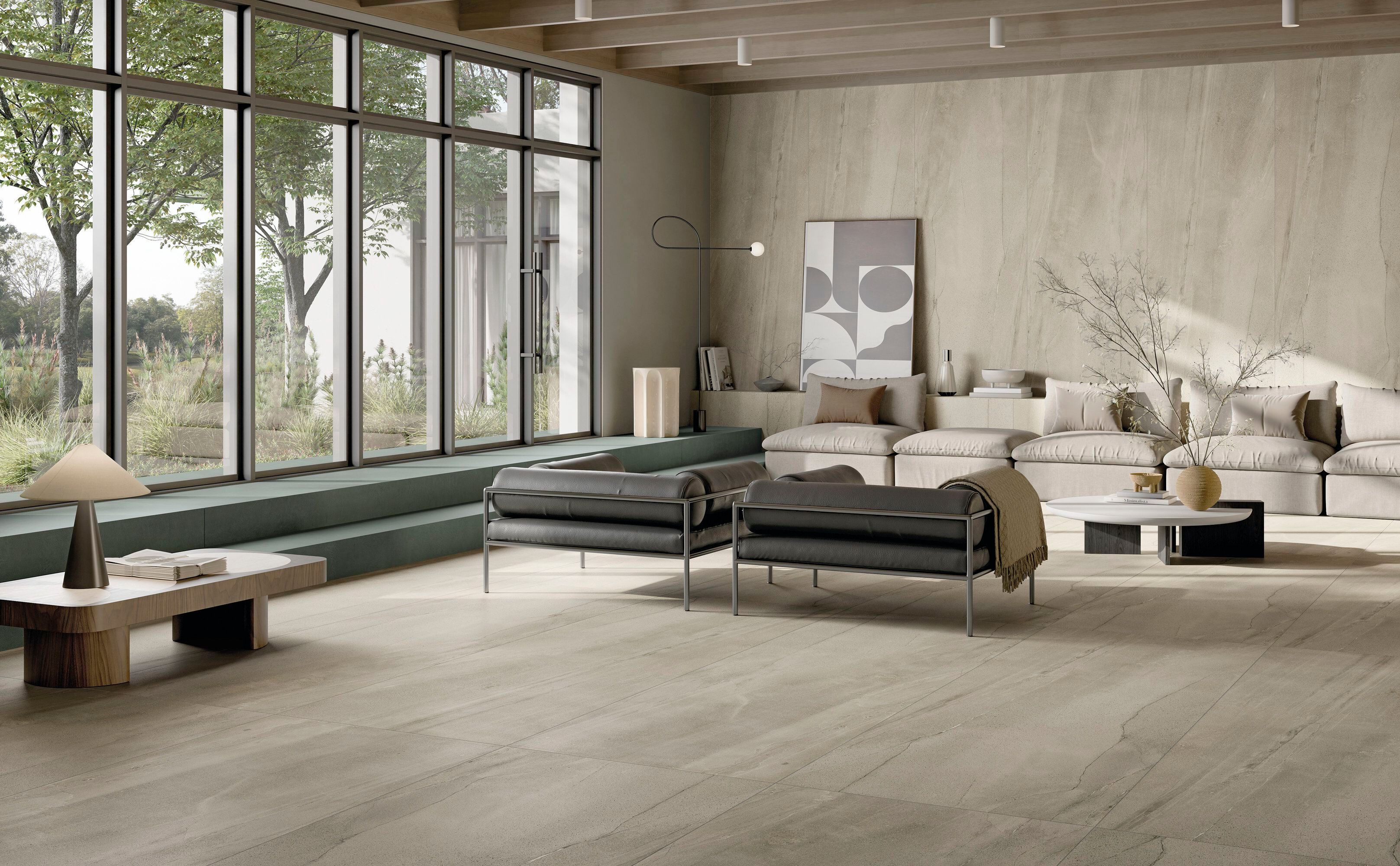 Пол из керамогранита с эффектом камня Fiandre Megalith Maximum ARCH-00121884 - Вид №2