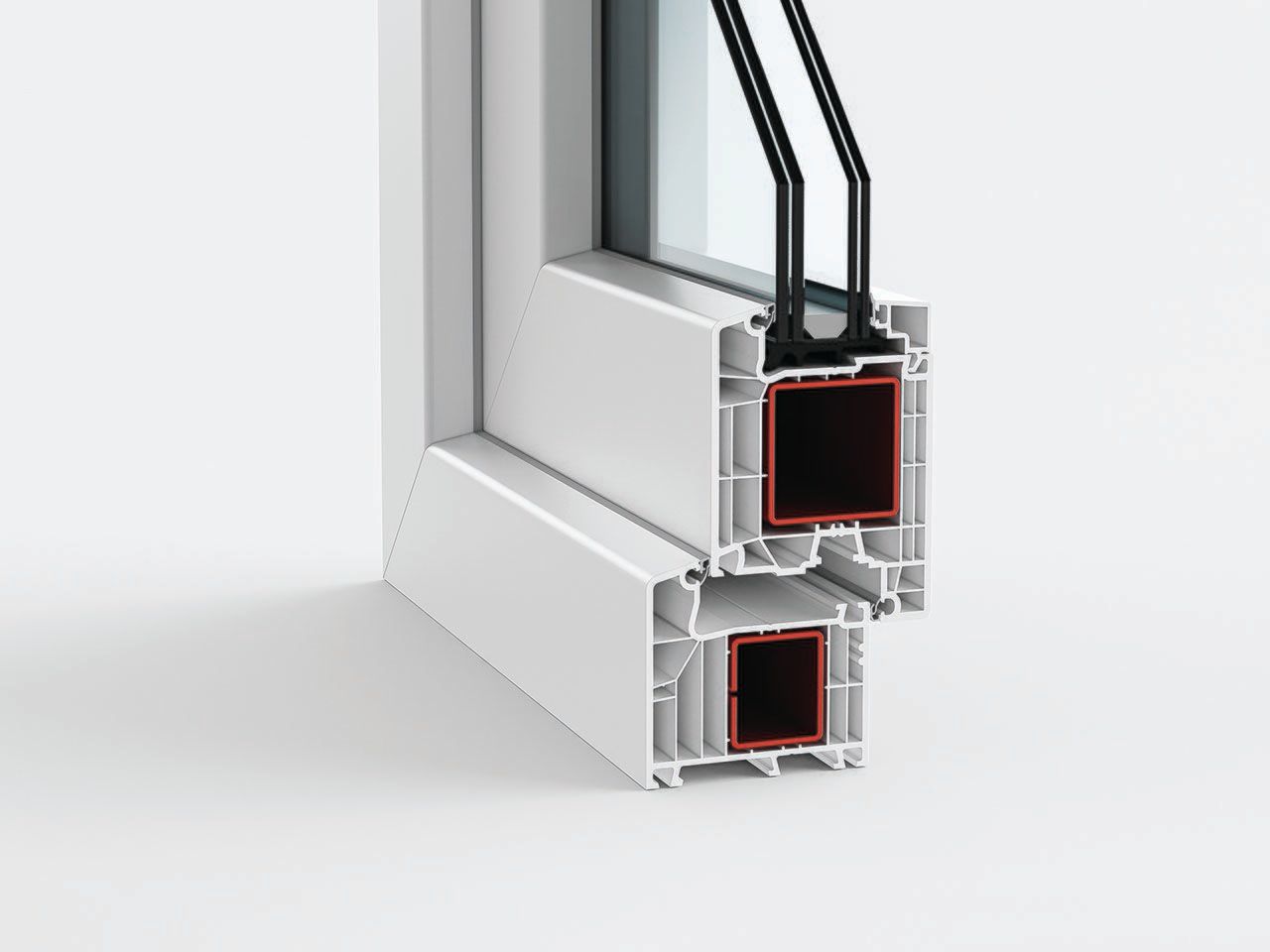 Двери из ПВХ DQG - Diquigiovanni DQG 85 SMART PORTONCINI ARCH-00081173 - Вид №1