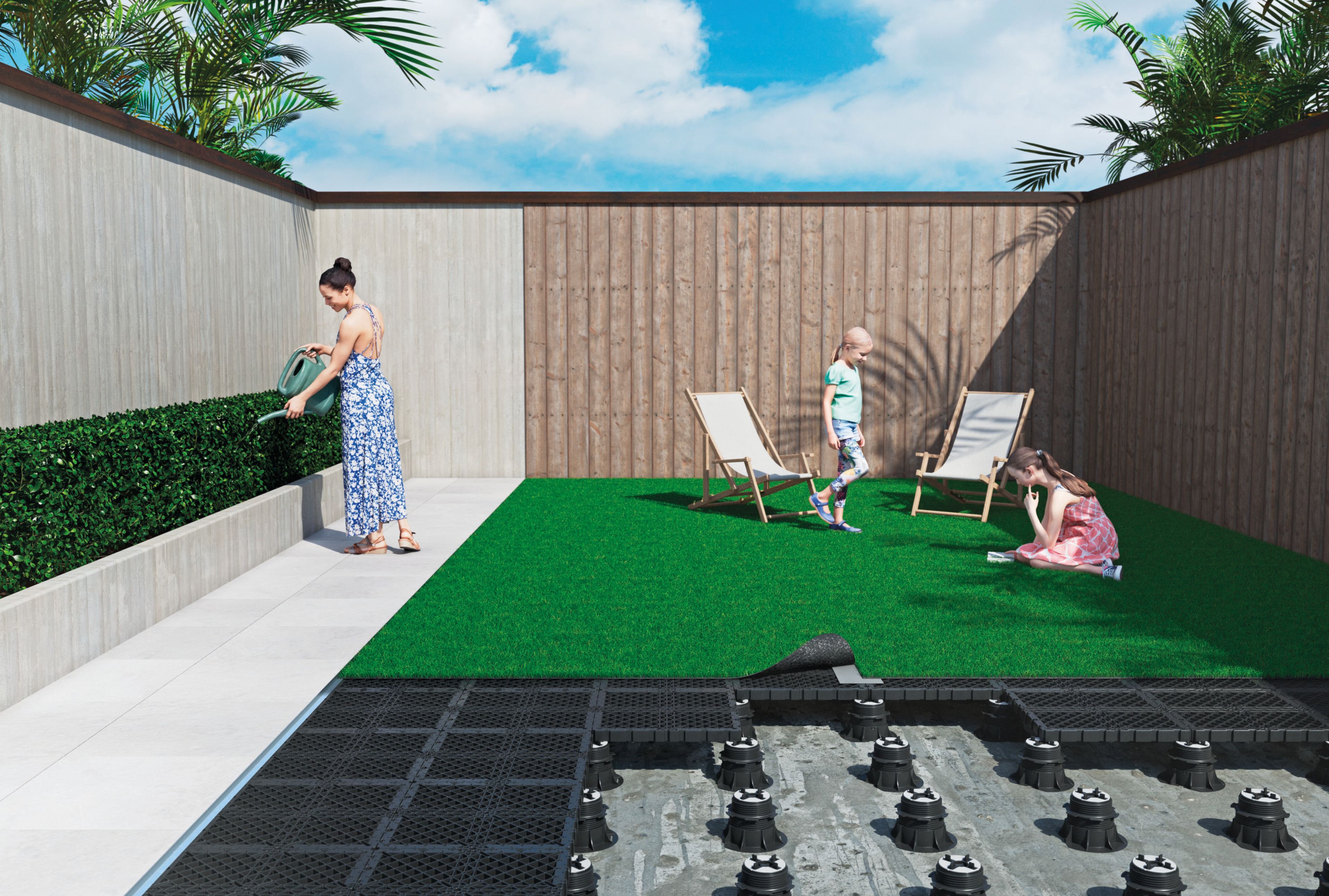 Поддержка фальшпола ETERNO IVICA GRF System ARCH-00121109 - Вид №2