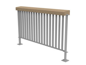 Стальной перила с порошковым покрытием