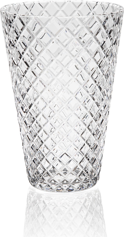 10614107 St. Louis Ваза St. Louis "Плюриэль" 25,5см (ромбы) Хрусталь 