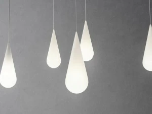 Rotaliana Подвесной светильник из опалового стекла Goccia