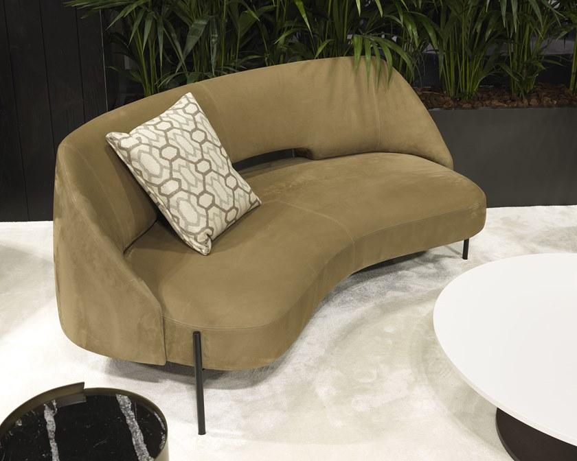 MisuraEmme Изогнутый диван из ткани Misuraemme sun-id-1361926 - Вид №9