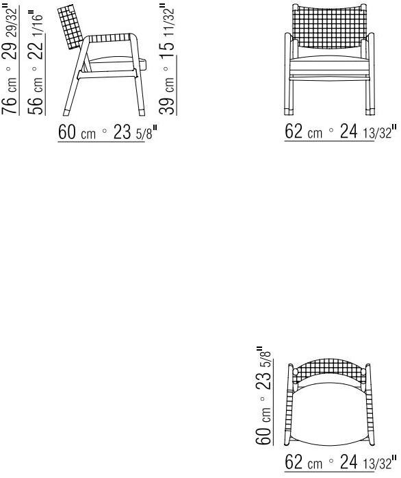 Flexform Кресло из ироко с подлокотниками Ortigia sun-id-1408385 - Вид №4