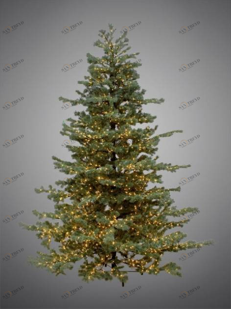 Ель LED зеленая "Мистерия" 225 см HOLIDAYC ИСКУССТВЕННЫЕ ЕЛИ 017738 Зеленый 