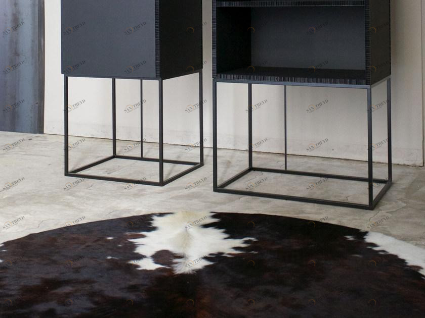 XAM Круглый коврик из воловьей кожи sun-id-1371707