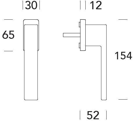 Reguitti Оконная ручка dk на розе Q-arte A124dkq1588 - Вид №2