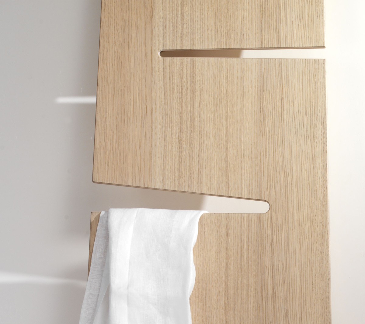 Ex.T LEAN Вешалка для полотенец из натурального дуба EXLEANOAK  - Вид №1