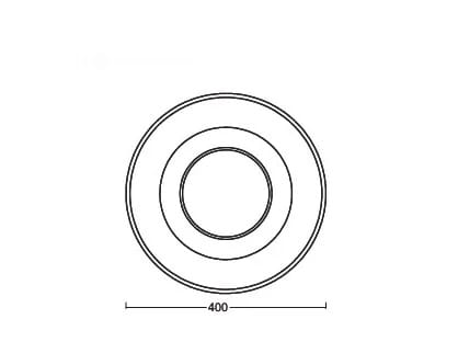 Круглый умывальник BLEU PROVENCE умывальники ARCH-00046674 - Вид №2