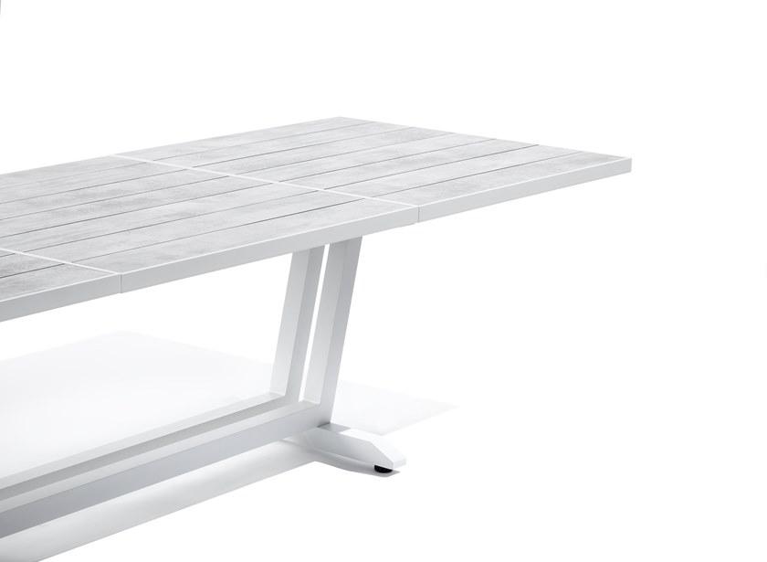Les jardins Прямоугольный раздвижной садовый стол из hpl Amaka sun-id-1365472 - Вид №1