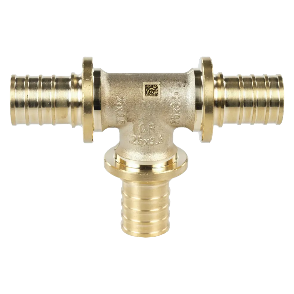 Тройник Rehau 25x25x25 мм для прочных соединений 89384182 РЕХАУ STLM-1471466 - Вид №1