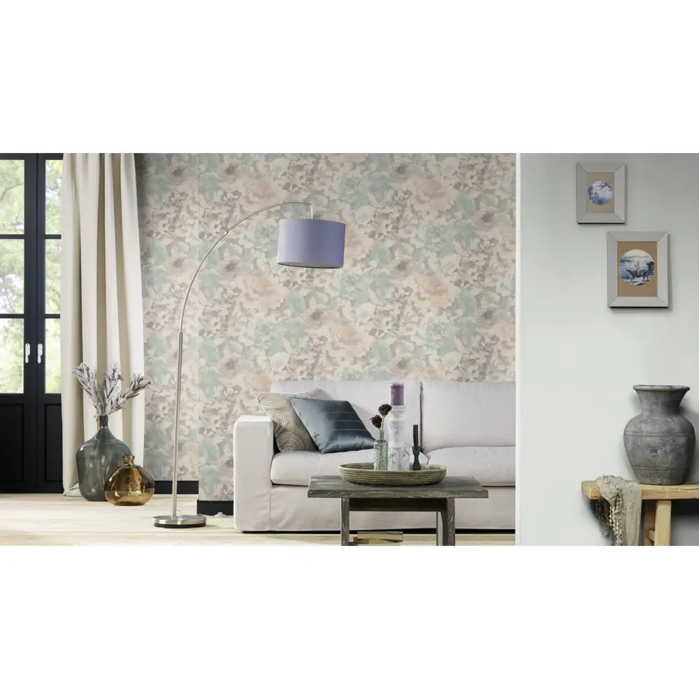 Обои флизелиновые Rasch Florentine зелёные 0.53 м 448603 18643645 STLM-2057255 - Вид №2