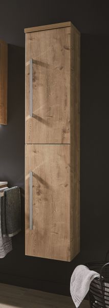 HNA034A7R(686/121) Puris, высокий шкаф (2 двери) 400 мм правый, цвет антрацит высокоглянцевый Crescendo