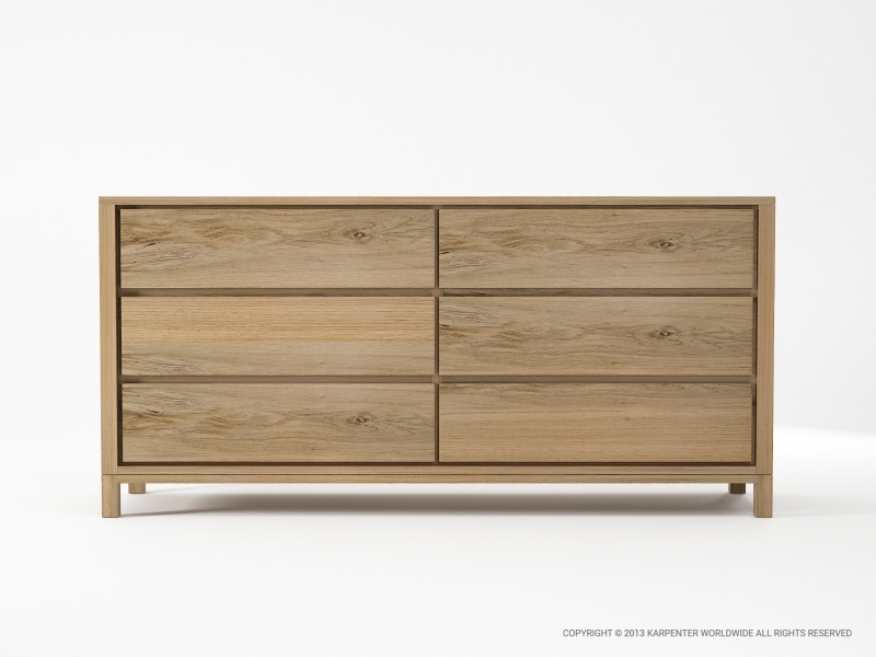115_269 Комод с 6 ящиками Karpenter Solid