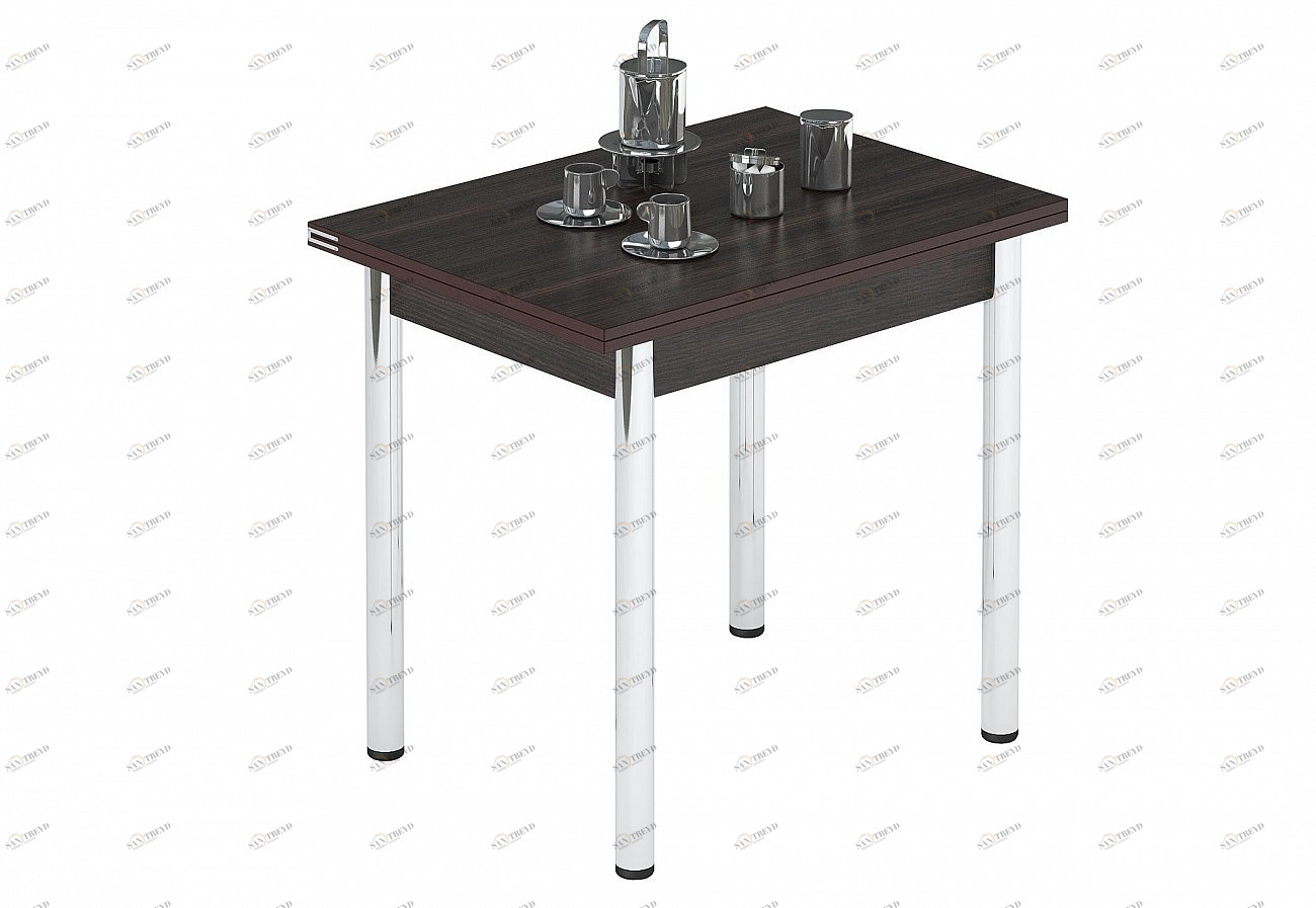 Обеденный стол раздвижной венге Leset "Лиль 1Р" IMPEX  00-3967148 Венге 