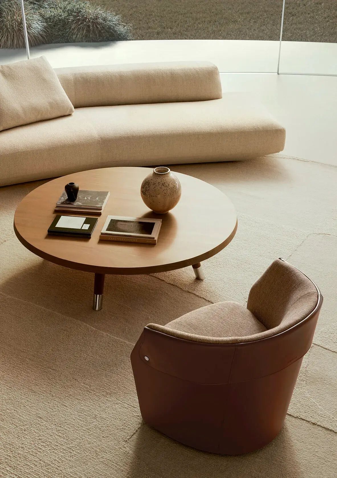 Вращающееся кресло с подлокотниками Flexform Оззи ARCH-00135268 - Вид №6