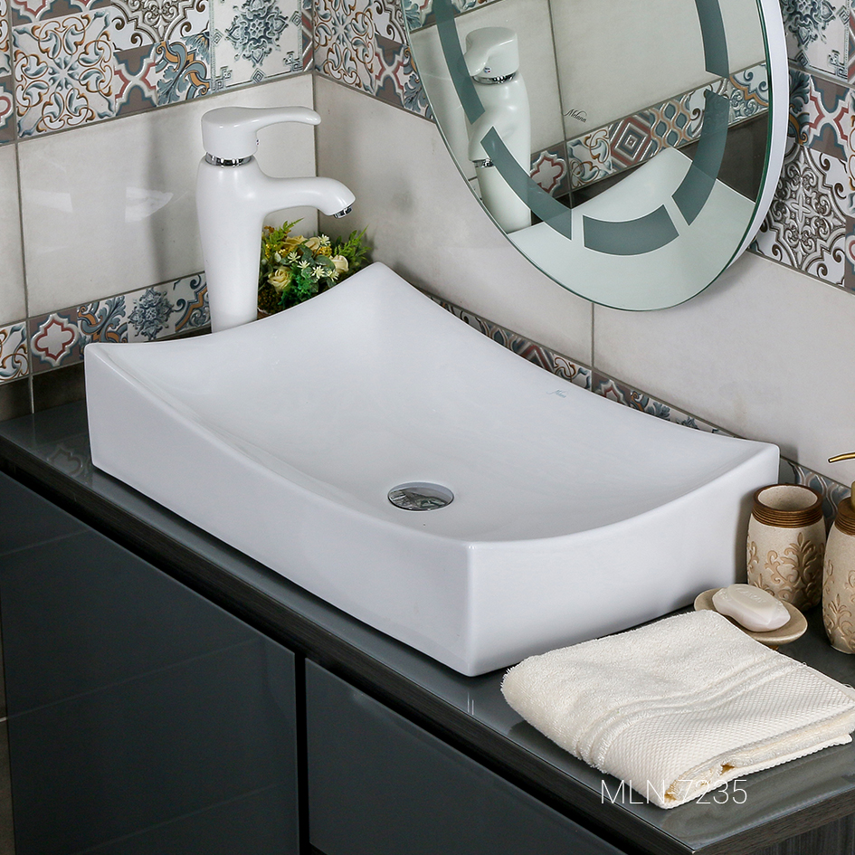 Накладная архив раковина melana mln-7235 7235-805 - Вид №2