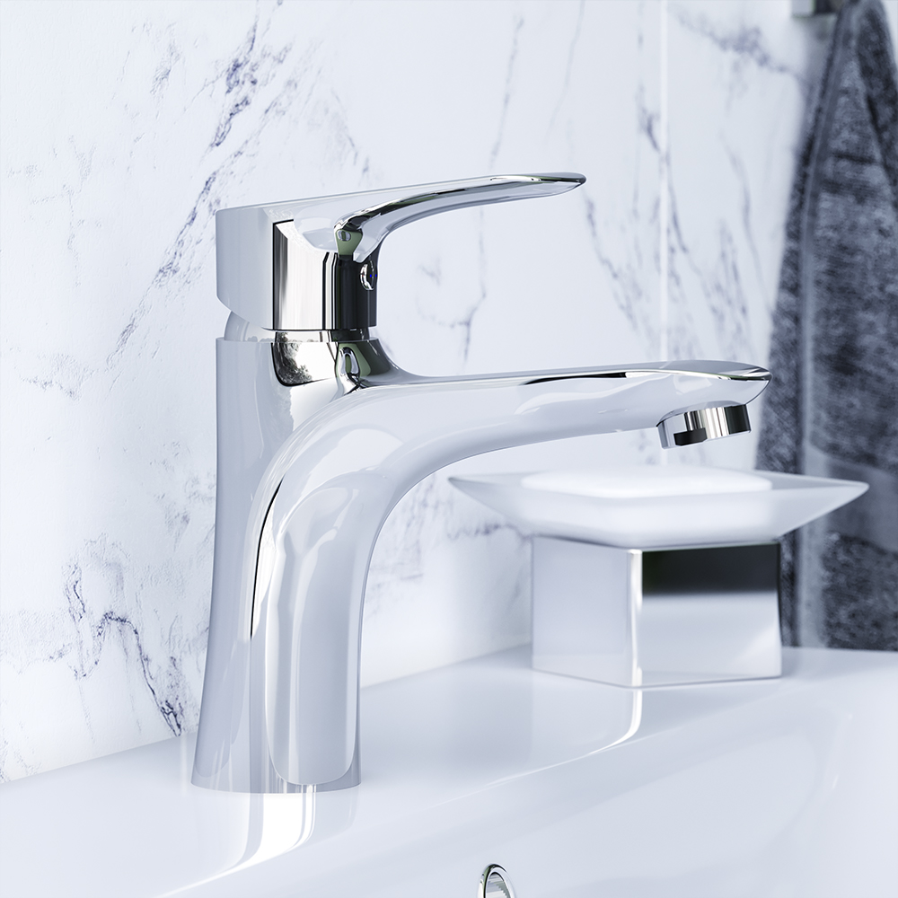 460210000 смеситель для умывальника без дк Damixa Palace Grand  - Вид №1