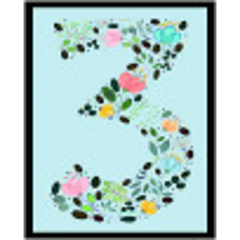 Цифра «3» самоклеящаяся 50x40 мм пенополиэтилен цвет глянцевый мультиколор DUCKANDDOG STLM-2109760