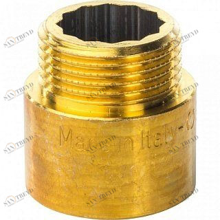 Удлинитель ВН 3/4"х20 мм латунь STOUT SFT0001003420