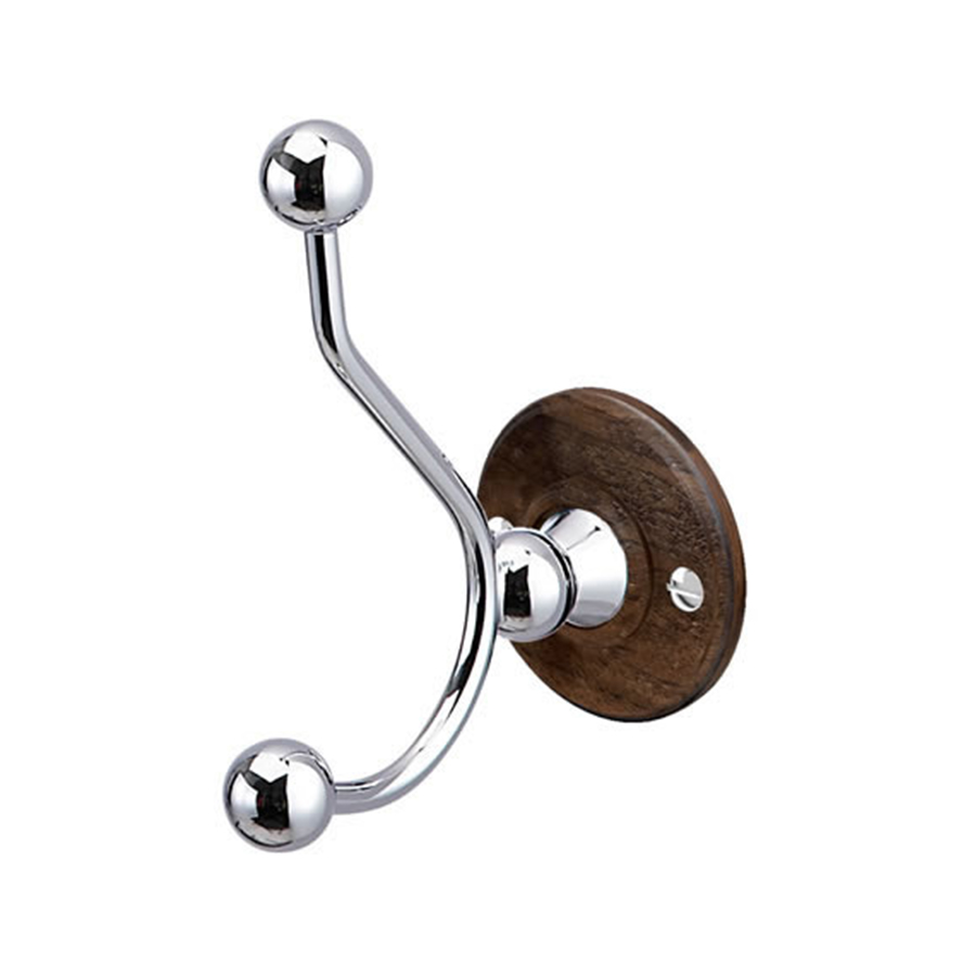 Burlington Двойной крючок для халатов Хром A4 CHR  - Вид №1