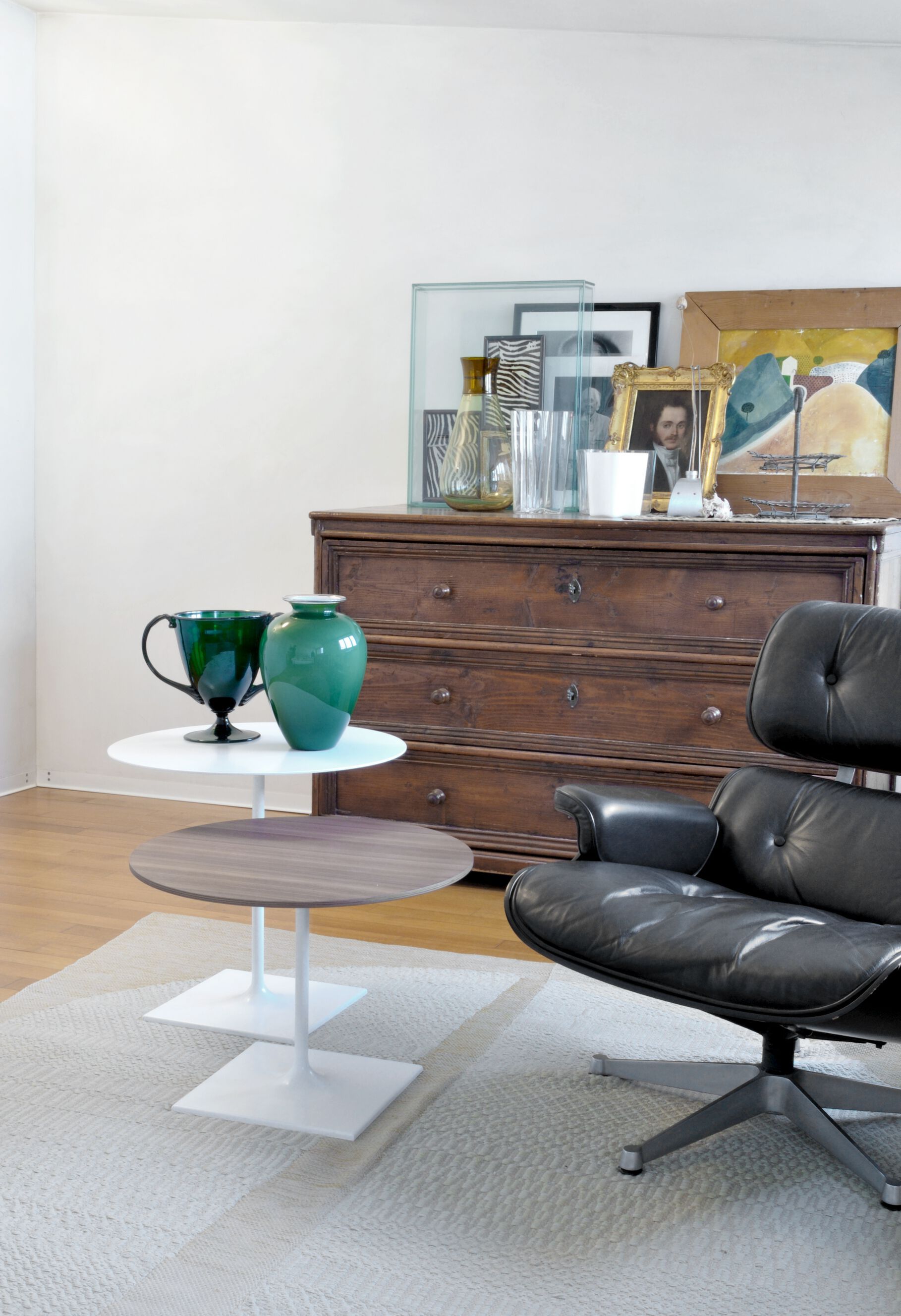 Металлический журнальный столик с основанием isOnAir Bertoncini ARCH-00045823