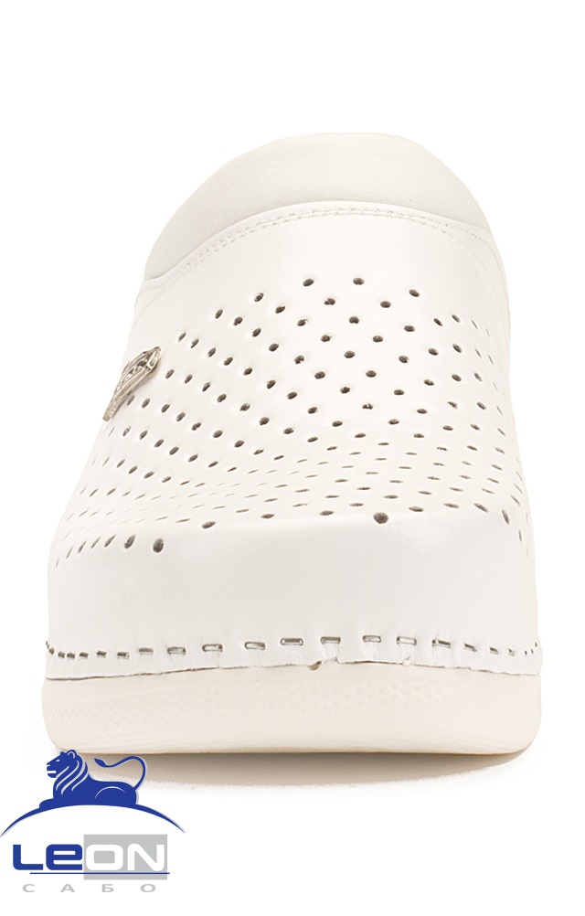 62030 Сабо "Leon LIGHT" женские белые LEON  Сабо и сланцы размер 37  - Вид №6