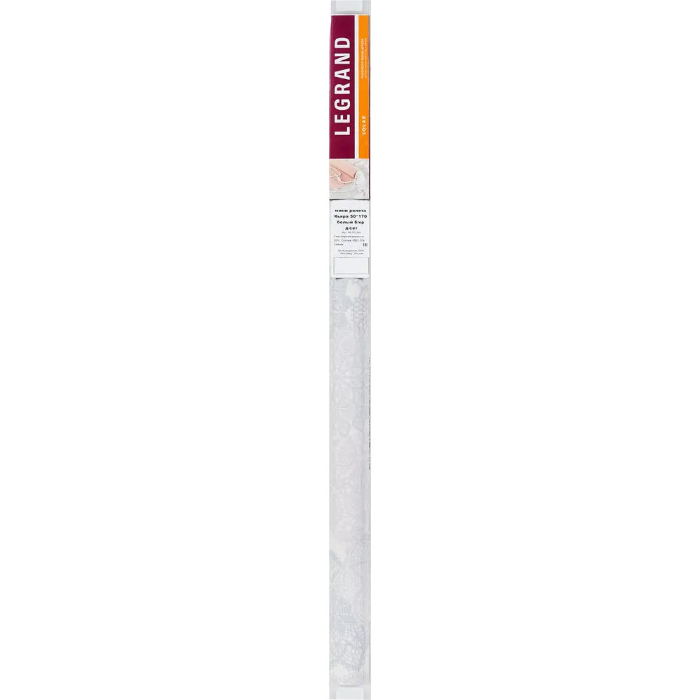 Штора рулонная Legrand Кьяра 60x170 см цвет белый 86542150 STLM-2163845 DOMLEGRAND - Вид №5
