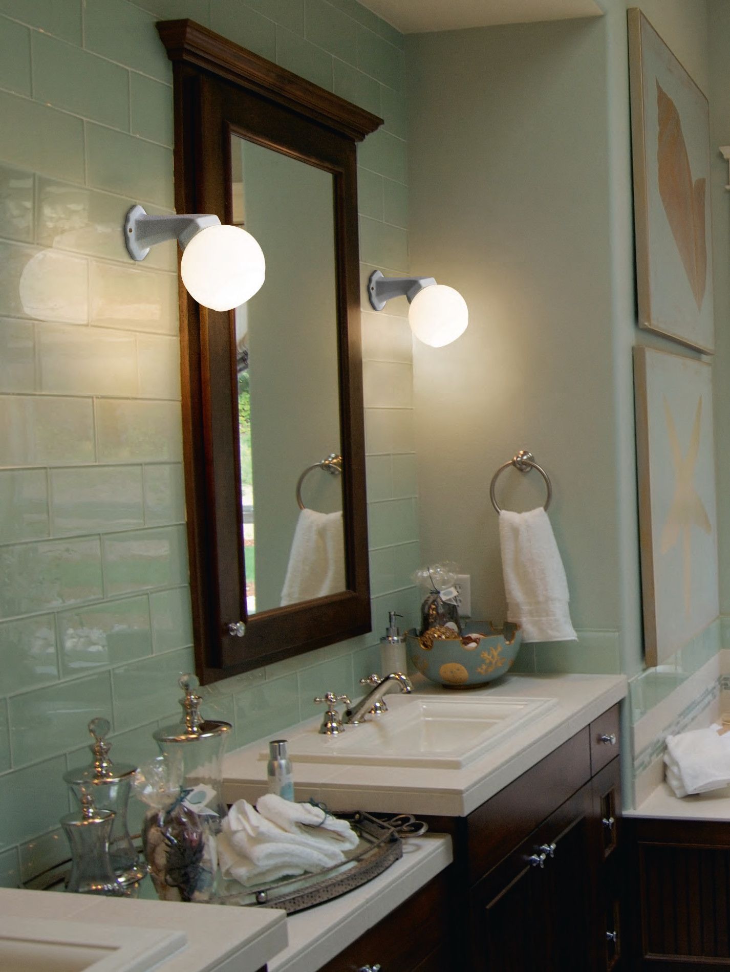 Керамический настенный светильник с фиксированной рукояткой Aldo Bernardi сорок ARCH-00045631 - Вид №1