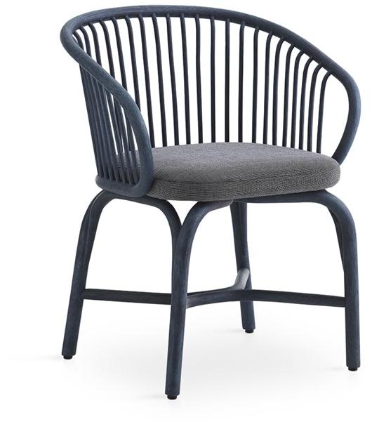 EXPORMIM Стул из ротанга со встроенной подушкой  T070 m-t070 r-t070 w  - Вид №2