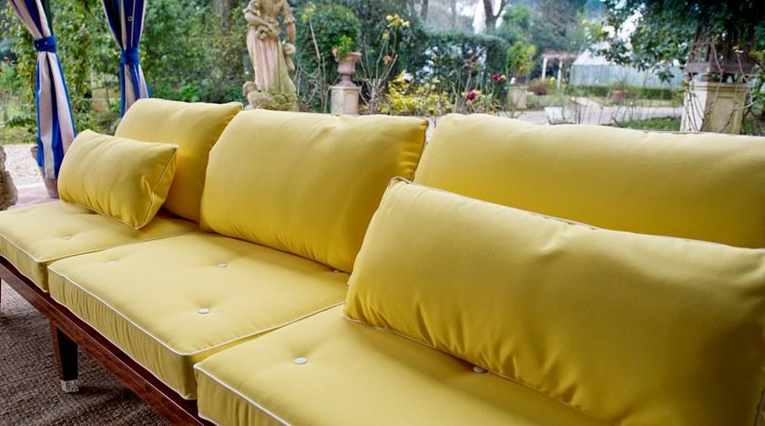 Unopiù Модульный садовый диван из красного дерева C'est la vie sun-id-1449366 - Вид №2