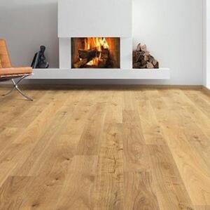 Паркетная доска Haro 4000 Series Top connect Саваж 4v фаска масло Дуб Кантри с брашью (Текстурированная) 2200х180 мм.