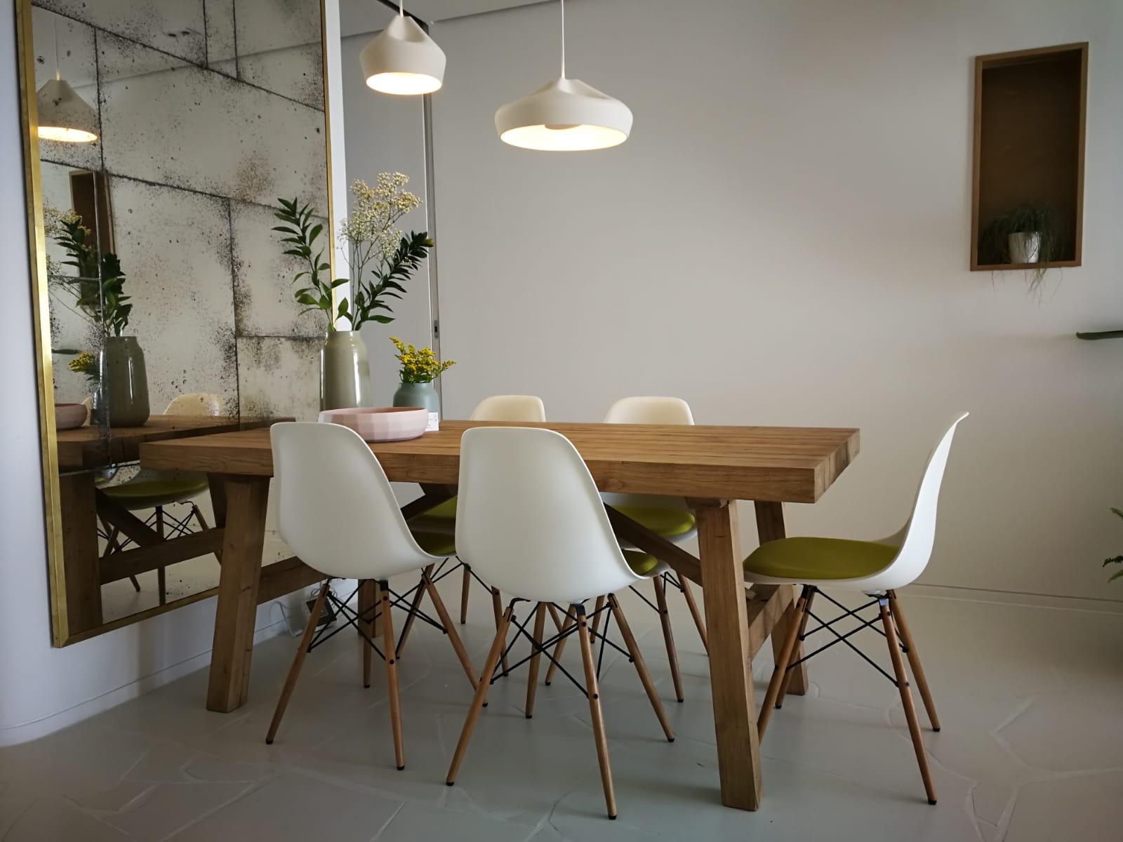 Прямоугольное зеркало в рамке Jover+Valls PATCHWORK ARCH-00090768 - Вид №4