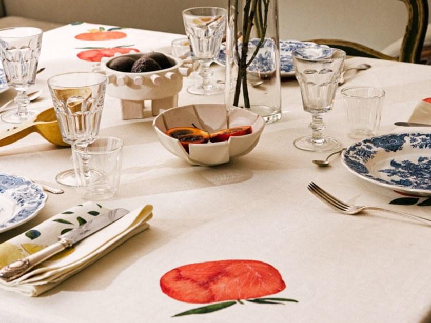 The NapKing Скатерть льняная Citrus sun-id-1411900 - Вид №2