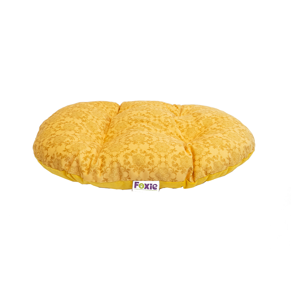 ПР0057019 Матрас для животных Home Vintage 53х43см желтый Foxie 