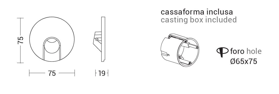 Окрашенные металлические светодиодные настенные карты Rossini Illuminazione SHOW ARCH-00124408 - Вид №2