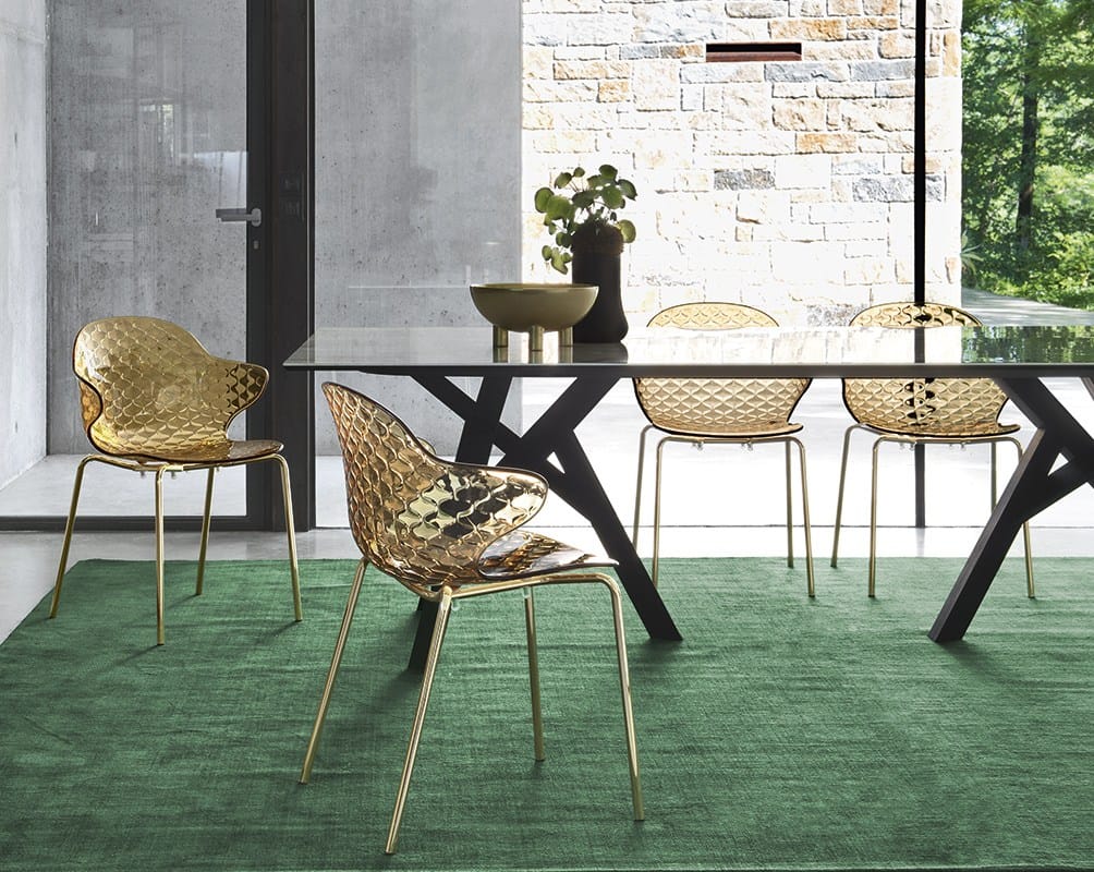 Штабелируемый стул из поликарбоната с подлокотниками Calligaris SAINT TROPEZ ARCH-00070800 - Вид №5