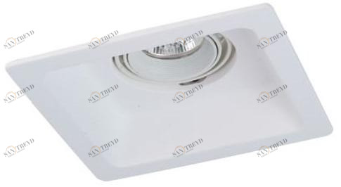 Terzo Light Регулируемый квадратный встраиваемый светильник Ceramic V4081100