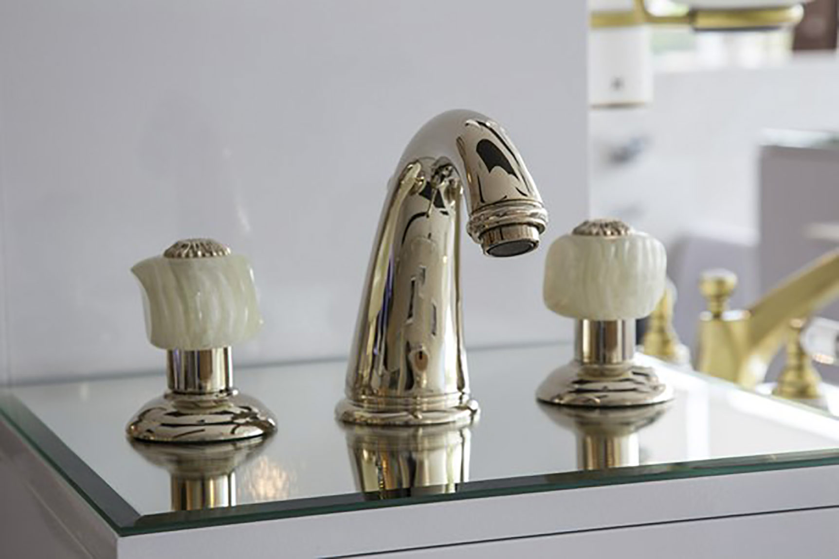 2103 ** 09O Комплект ванны с центральным изливом «парус» Nicolazzi Series Onice  - Вид №4