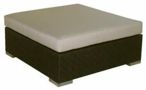 Il Giardino di Legno Квадратный садовый пуф из синтетического волокна Maui 4209