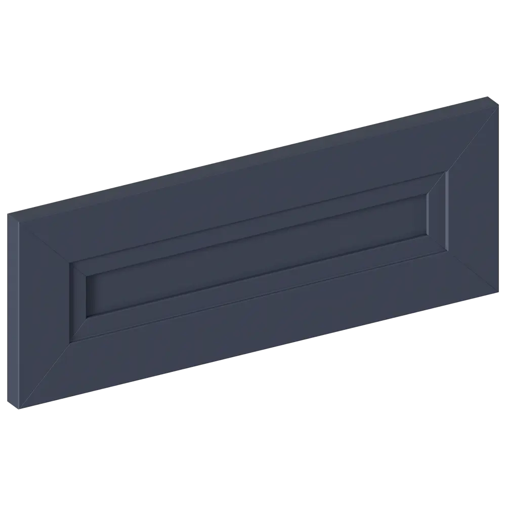 KONSENSA Фасад Котлас синий для кухни 45×17 см с филенкой 89409664 STLM-1580963 - Вид №1
