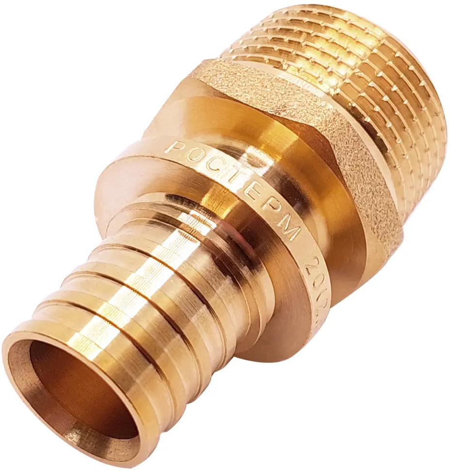 Переходник РОСТЕРМ 3/4"×20 мм для труб PEX-а 82107672